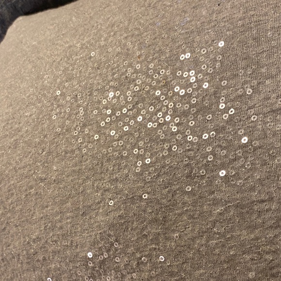 Gray Sparkle Throw Pillow - Picture 4 of 6